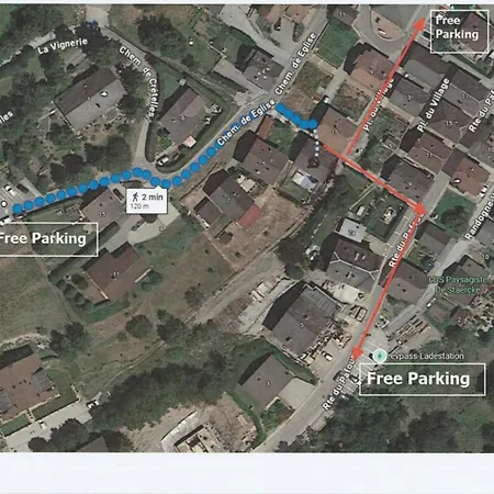 Randogne Avec Grande Terrasse *