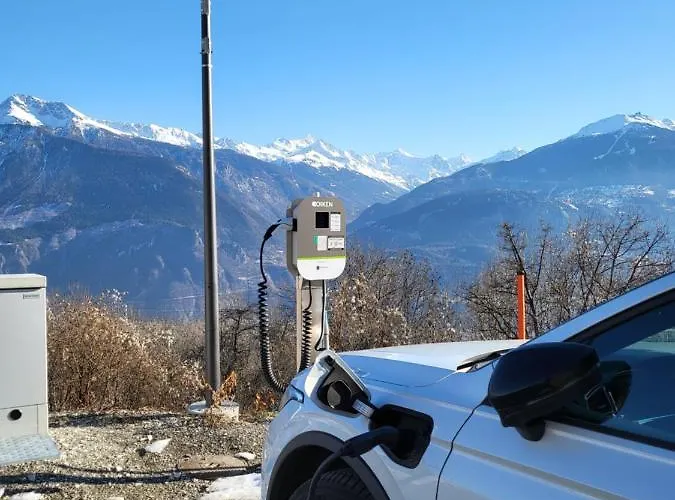 Randogne Avec Grande Terrasse Apartment