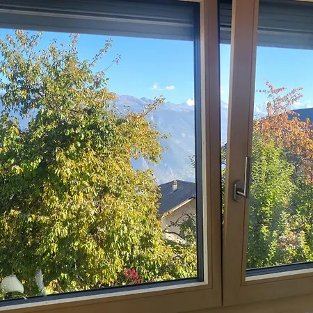 Daire Randogne Avec Grande Terrasse
